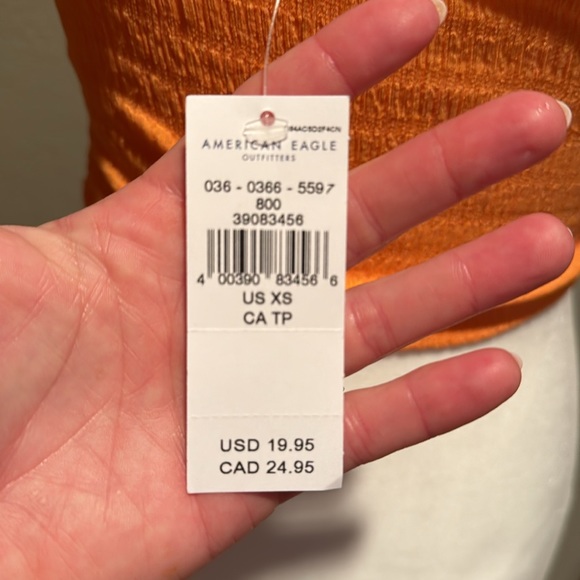 Pack of 3 XS one shoulder crop tops - Picture 4 of 6